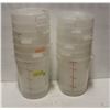 Image 1 : LOT OF 12- 8QT DRY INGREDIENTS CONTAINERS