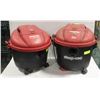 Image 1 : LOT OF 2- 4 &5 GALLON SHOP VACS *NO HOSES*