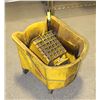 Image 1 : COMMERCIAL YELLOW MOP BUCKET & RINGER