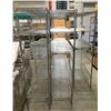 Image 2 : LOT OF 5 VARIOUS SIZED ST. STEEL METRO RACKS