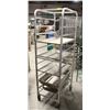 Image 1 : 12 TIER ALUMINUM BUN RACK W/ 4 FULL SIZE BUN PANS