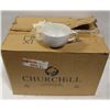 Image 1 : CASE OF 24 CHURCHILL WHITE PORCELAIN CAPPUCINO