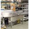 Image 1 : DUKE 3 WELL COMMERCIAL SINK W/ PRE RINSE