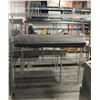 Image 1 : 4 TIER STAINLESS STEEL WIRE RACK W/ PARTITIONS