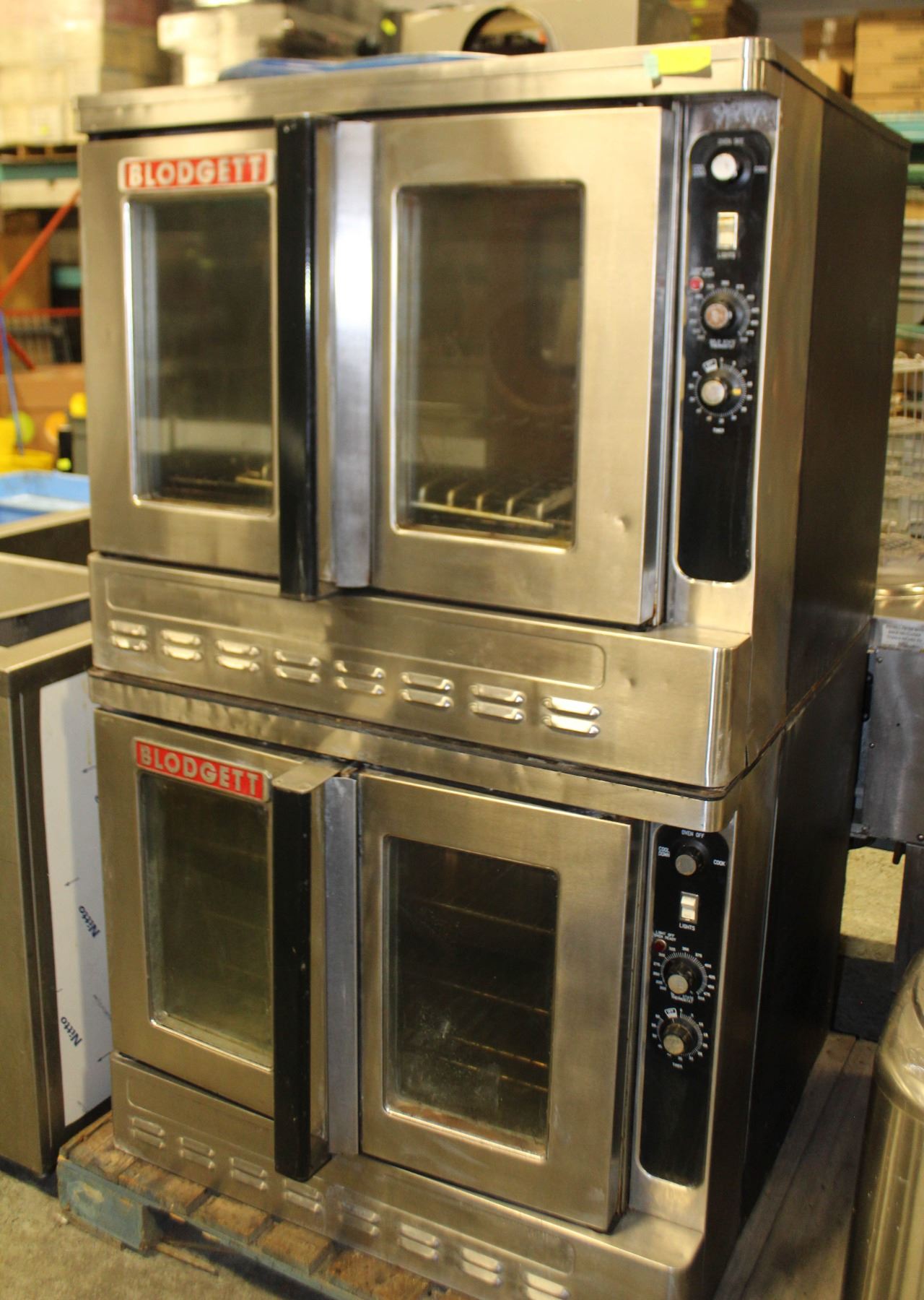 BLODGETT DUAL STACKING NATURAL GAS OVEN