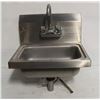 Image 1 : ST STEEL WALL MOUNT HANDWASHING SINK