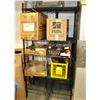 Image 1 : 5-TIER BLACK WIRE RACK  36" X 18" X 72"