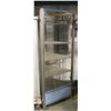 Image 1 : 5 TIER TRAINGULAR DISPLAY CABINET ON CASTERS