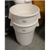 Image 1 : LOT OF 2 NEW WHITE MARINO GLADIATOR 44 GAL TRASH C