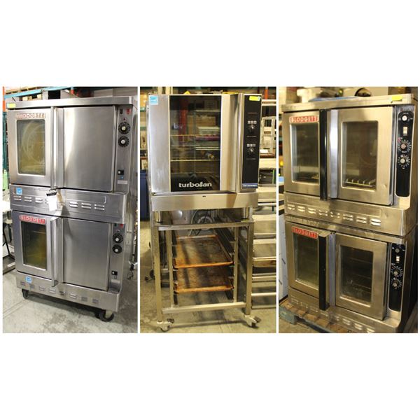 FEATURE LOTS: VARIOUS COMMERCIAL CONVECTION OVENS