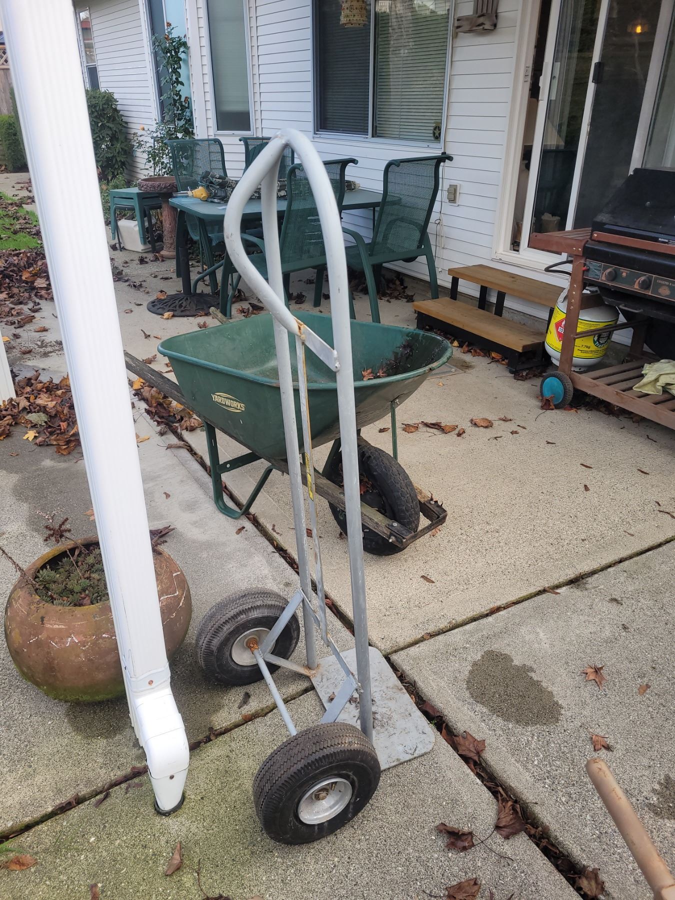 Yardworks Wheelbarrow,Dolly cat B