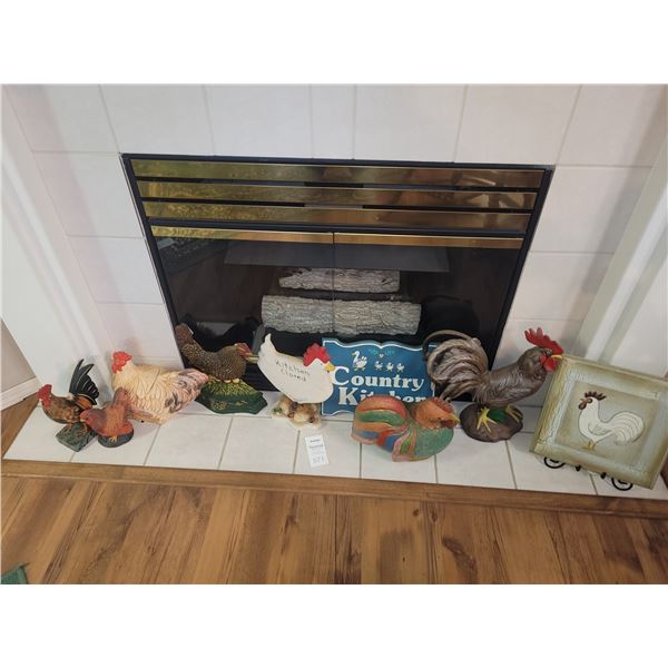 Chicken Theme Decor Cat A