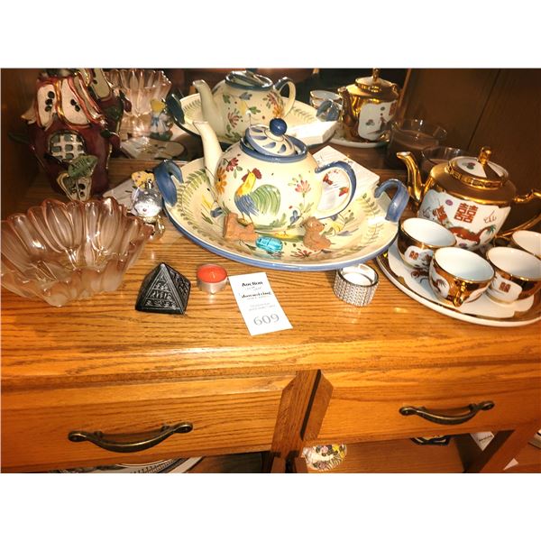 Asian Tea Set & More Cat A