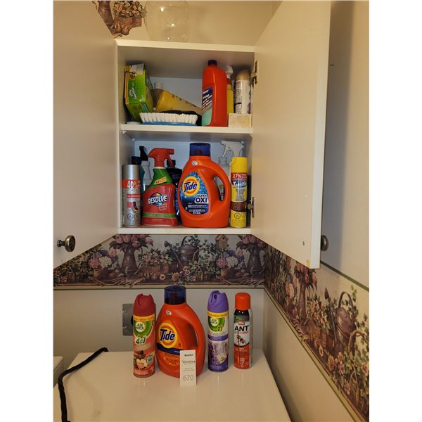 Cleaning Supplies Cat A