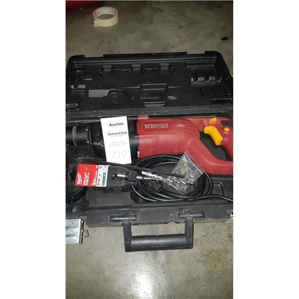 Chicago Rotary Hammer Drill Cat A