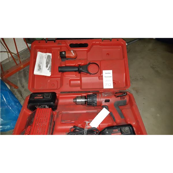 Milwaukee Cordless Drill Set Cat A