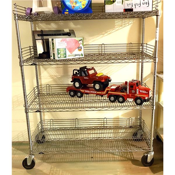 Metal Rolling Shelf Cat C