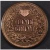 Image 2 : 1865 INDIAN CENT CH/GEM BU RB