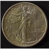 Image 1 : 1917-S REV WALKING LIBERTY HALF DOLLAR AU