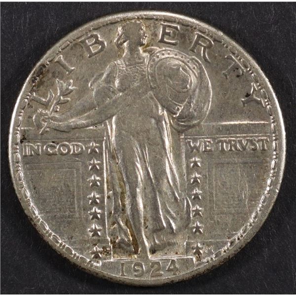 1924-S STANDING LIBERTY QUARTER XF
