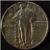 Image 1 : 1927-S STANDING LIBERTY QUARTER VF CLEANED