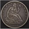 Image 1 : 1861-O SEATED LIBERTY HALF DOLLAR XF+
