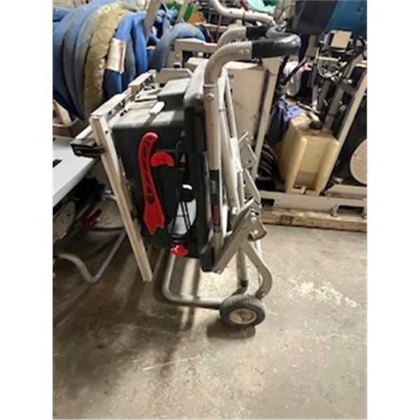 Bosch Table Saw with stand