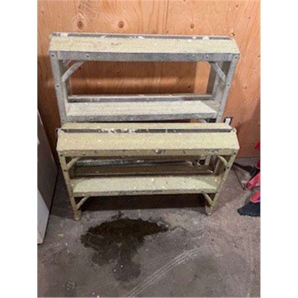 metal sawhorses