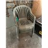Image 1 : Plastic chairs