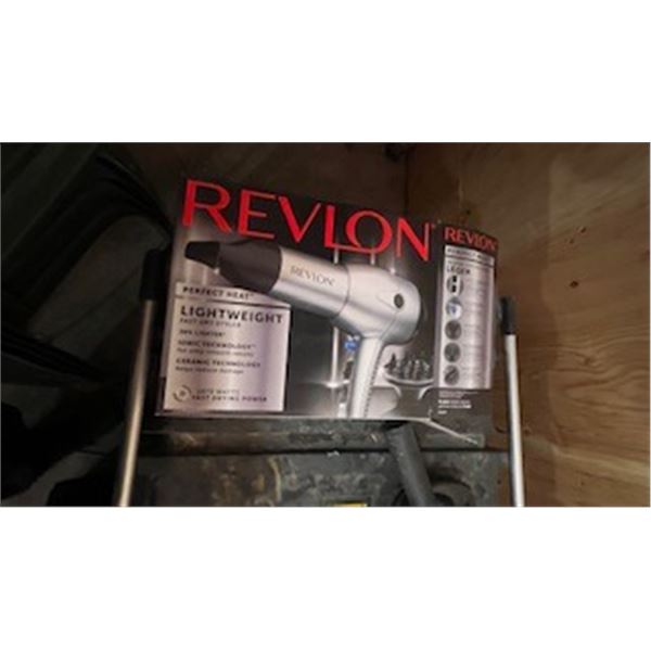 New Revlon hair dryer