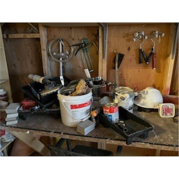 misc paint supplies/tools