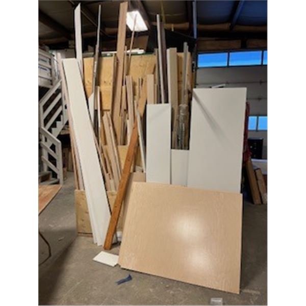 various wood and molding