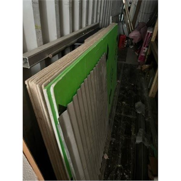 sheets of press board