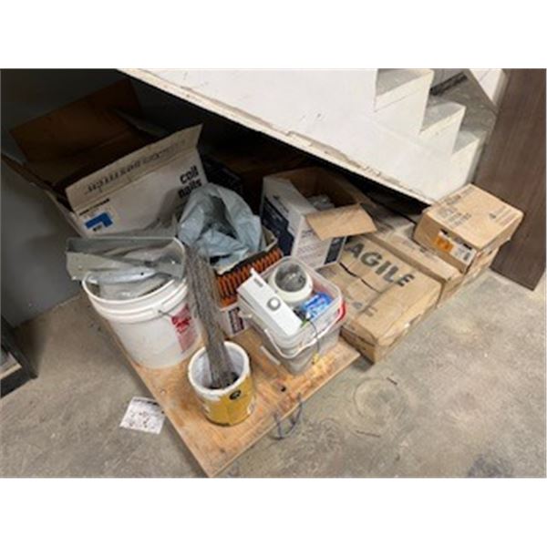 pallet of nails