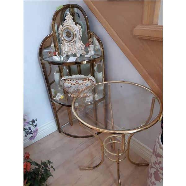 Corner Shelf and Side Table Cat C