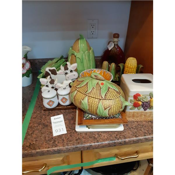 Corn Themed Kitchen Items and More Cat A
