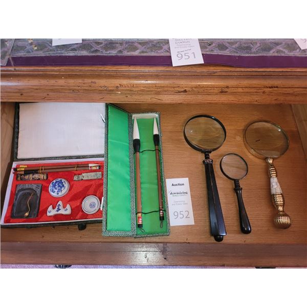 Chinese Caligraphy Cat A