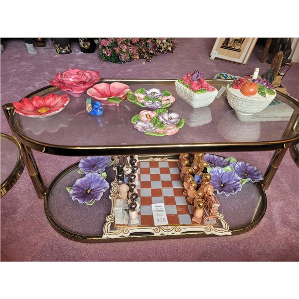 Ceramic Chess Set & More Cat A