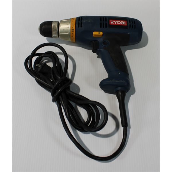 RYOBI 3/8" CORDED DRILL