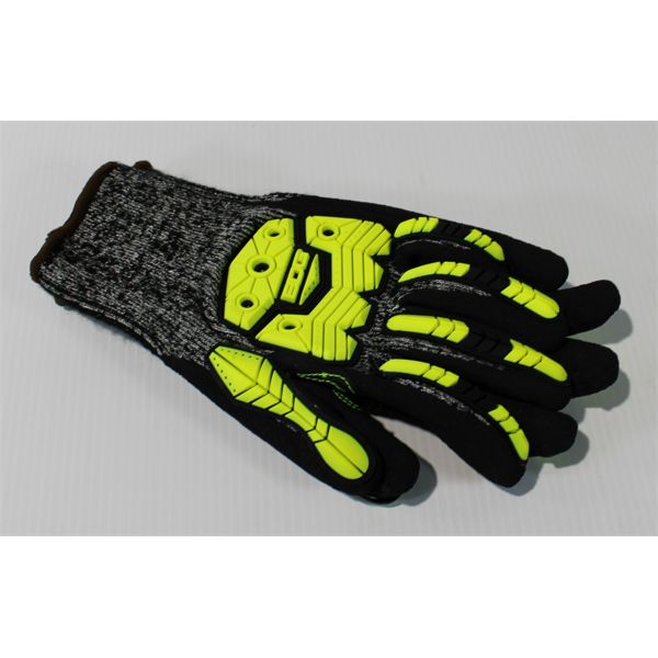 PAIR BDG IMPACT/CUT RESISTANT WORK GLOVES SIZE L
