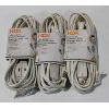 Image 1 : 3PKS 12FT INDOOR EXTENTION CORDS