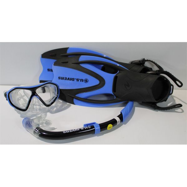 US DIVERS SNORKELING KIT