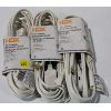 Image 1 : 3PKS 12FT INDOOR EXTENTION CORDS