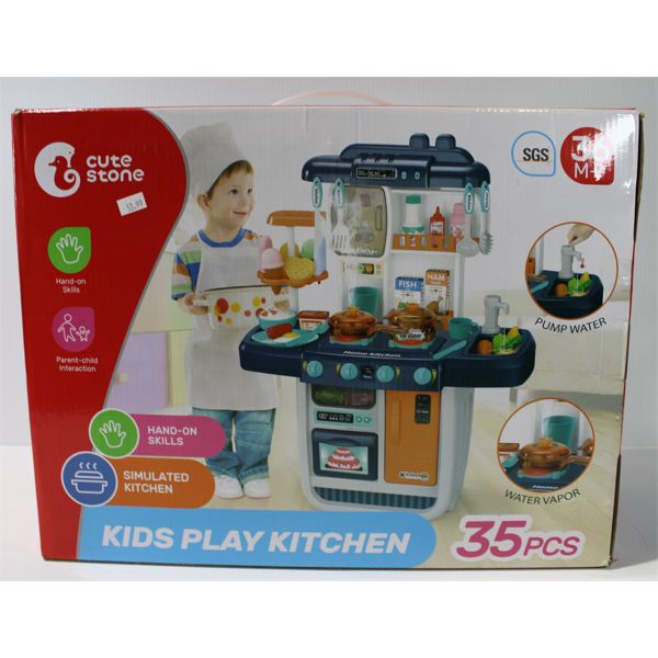 CUTE STONE KIDS PLAY KITCHEN