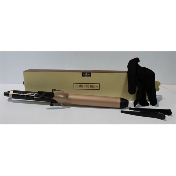 ANJOU CURLING IRON FOR ALL TYPES OF HAIR