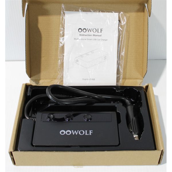 MUTLIFUNCTIONAL SMART USB CAR CHARGER