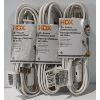 Image 1 : 3PKS 12FT INDOOR EXTENTION CORDS