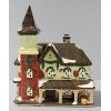 Image 1 : CHRISTMAS PORCELAIN TOWN OFFICE DECORATION