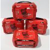 Image 1 : 4 NEW MILWAUKEE CUSTOMIZABLE HOLE SAW CASES