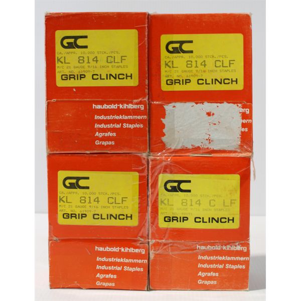 40,000 HAUBOLD-KIHLBERG INDUSTRIAL STAPLES